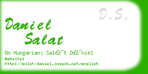 daniel salat business card